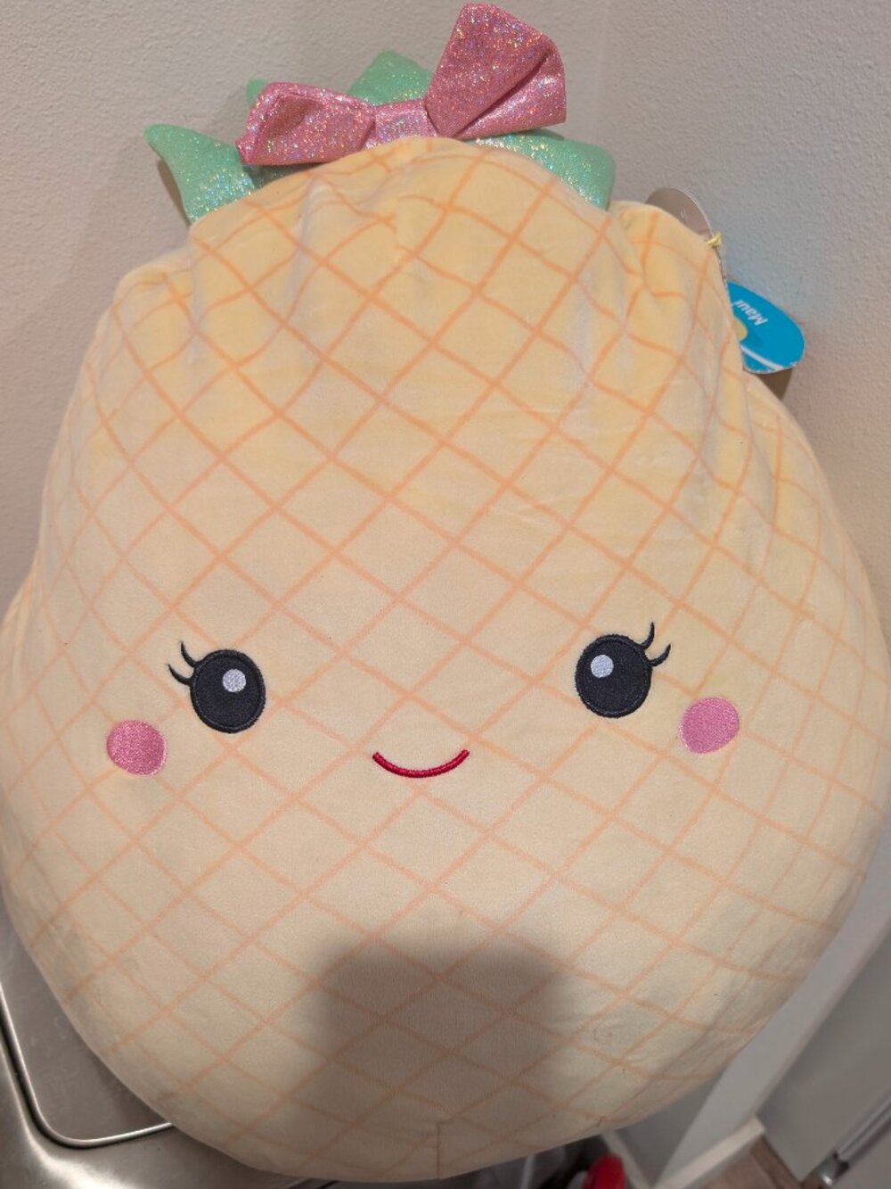 Squishmallows Maui Pineapple 14” Plush Kawaii Coquette Pastel